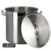Olla de Acero Inoxidable N°46 Profesional con Fondo Difusor