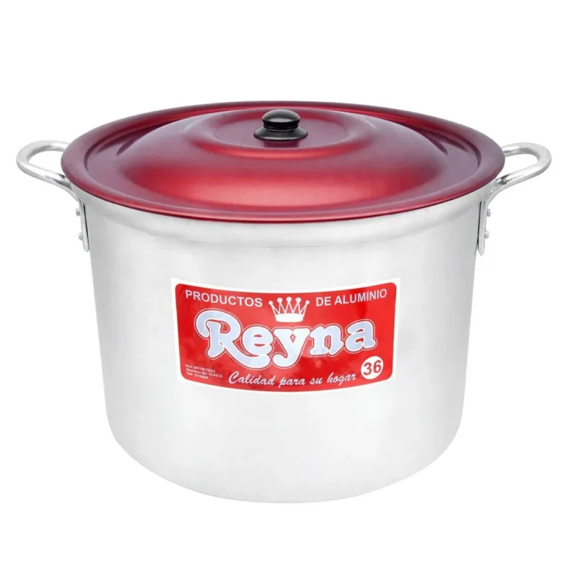Olla standard Aluminio N° 36 T/Roja