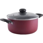 Olla 20 Cm. Estela Antiadherente T/V - Rojo