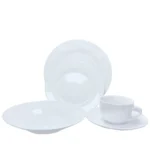 Jgo Loza China X 20 Pz Blanco (Taza Coupe)