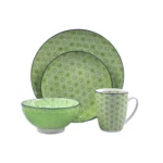 Jgo Loza China X 24 Pz/Dec Verde
