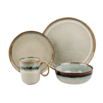 Jgo Vajilla Stoneware X 16/Pza