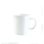 Jarro 13 Oz Recto Fine Bone Loza Blanca