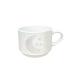 Jarro 11 Onz Crema Dec. Luna U-20056 # 1