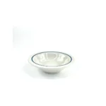 Bolo Loza 4.75" Blanco Borde Color