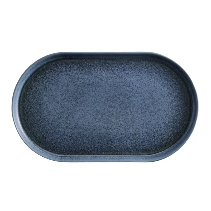 Bandeja 35.2X20.9Cm Azul Envejecido