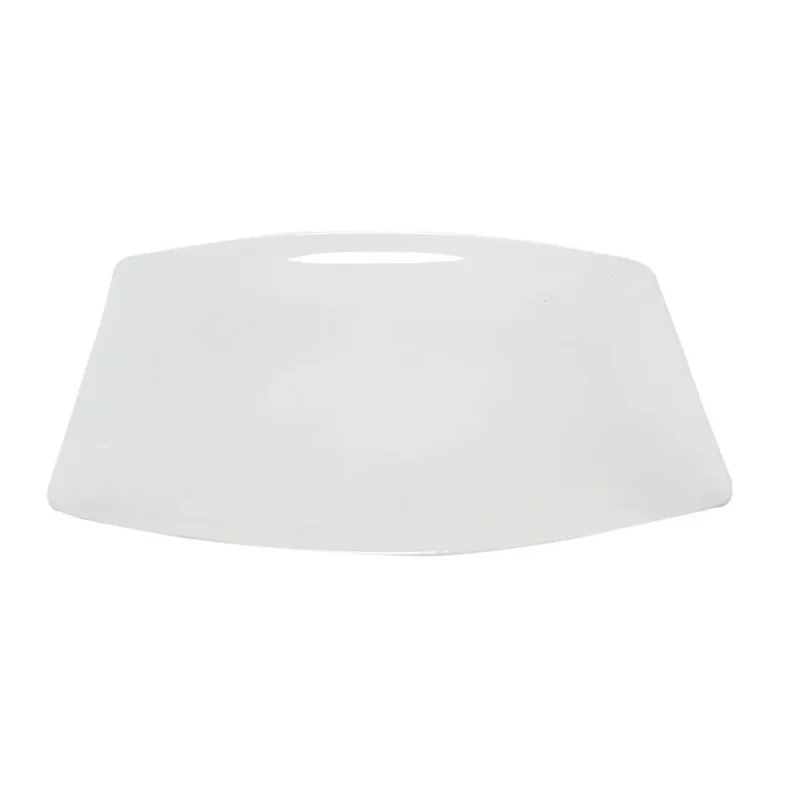 Fuente Loza 14" Rectangular/Blanco
