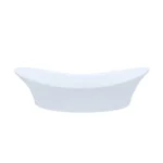 Fuente Loza 11.5" Oval Hondo/Blanco