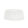 Fuente Loza 10" Rectangular-Blanco