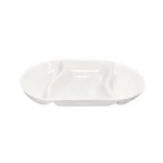 Fuente Loza 10" Oval.3 Divisiones
