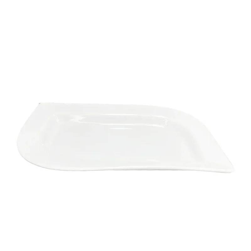Fuente Loza Tipo Hoja 10.5"