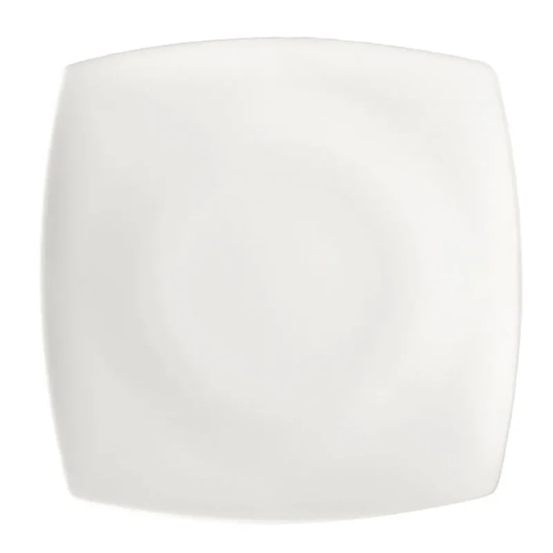 Plato Tendido Cuadr.27.5 Cm Actualite/Blanco